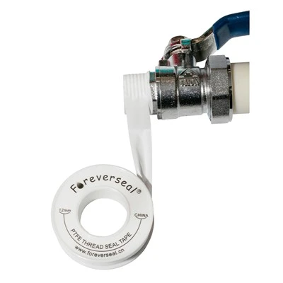 Pipe Thread Sealant Tape application